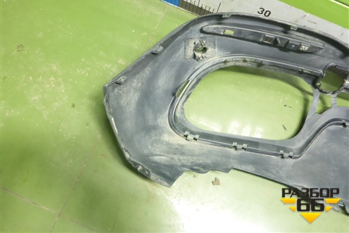 Юбка заднего бампера (под парктроник) (A1678852503) для Mercedes Benz GLE-Klass V167 с 2018г (ГЛЕ)