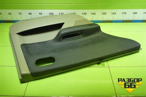 Обшивка двери задней левой под электрику (со шторкой седан) (156016642) для Renault Megane 2 с 2002-2009г (Меган)