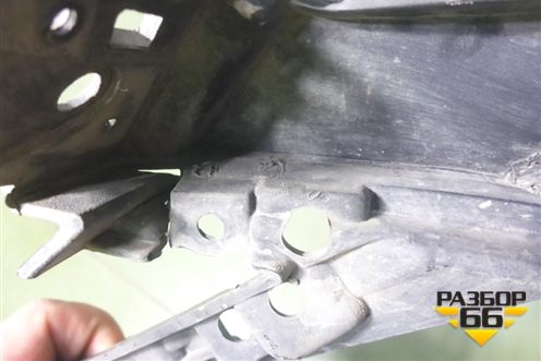 Бампер передний (после 2015г под парктроник) (865112W500) для Hyundai Santa Fe с 2012-2018г (Санта Фе)