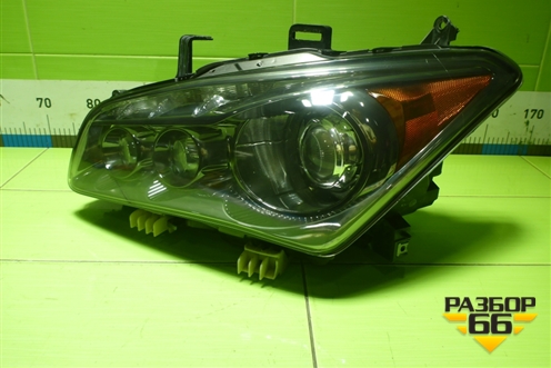 Фара левая (до 2017г ксенон с блоком и лампой) (260601LA0A) для Infiniti Infiniti QX56/QX80 (Z62) с 2010г (Ку икс56/80)