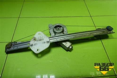 Стеклоподъёмник электрический передний левый (с моторчиком) для Renault Logan с 2004-2015г (Логан)