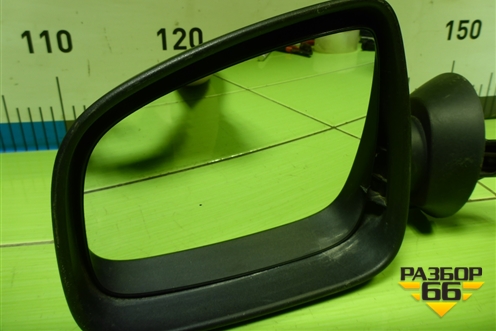 Зеркало левое механическое для Renault Logan с 2004-2015г (Логан)