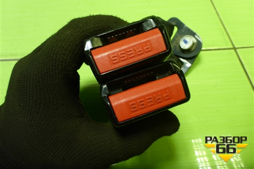 Замок ремня безопасности задний (пара) для Renault Logan с 2004-2015г (Логан)