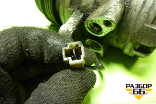 Компрессор кондиционера (0.8л F8CV) (96568208) для Daewoo Matiz с 1998-2015г (Матиз)