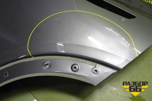 Дверь задняя левая (5020011CRV0000A00) для GAC GS3 с 2024-2025г (ГС3)