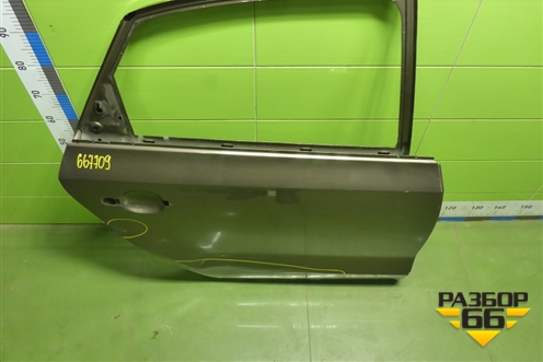 Дверь задняя правая (6RU833056C) для Volkswagen Polo (седан) с 2010г (Поло)