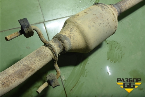 Глушитель (1.3л Z12XEP 3-х дверный кузов) для Opel Corsa D с 2006-2014г (Корса Д)