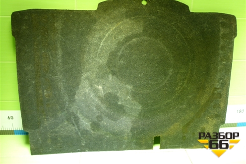 Коврик в багажник (3-х дверный кузов) для Opel Corsa D с 2006-2014г (Корса Д)