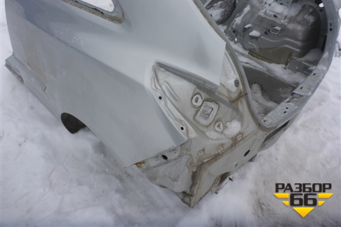 Крыло заднее левое (3-х дверный кузов) для Opel Corsa D с 2006-2014г (Корса Д)