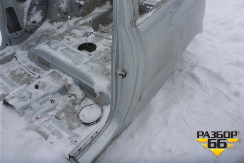 Крыло заднее левое (3-х дверный кузов) для Opel Corsa D с 2006-2014г (Корса Д)