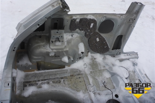 Крыло заднее левое (3-х дверный кузов) для Opel Corsa D с 2006-2014г (Корса Д)