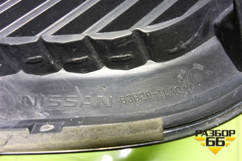 Накладка переднего крыла левого (638291LA0A) для Infiniti Infiniti QX56/QX80 (Z62) с 2010г (Ку икс56/80)