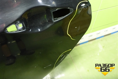 Дверь задняя левая (седан) (770034L000) для Hyundai Solaris с 2010-2016г (Солярис)