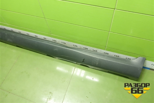 Накладка на порог наружная левая (A2536980800) для Mercedes Benz GLC-Klass X253  с 2015г (ГЛЦ)