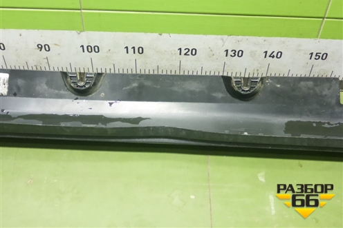 Накладка на порог наружная левая (A2536980800) для Mercedes Benz GLC-Klass X253  с 2015г (ГЛЦ)