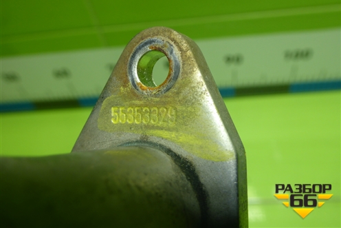 Трубка системы охлаждения (1.6л А16ХЕR на корпус терсмостата) (55353329) для Opel Astra J с 2009г (Астра Джей)