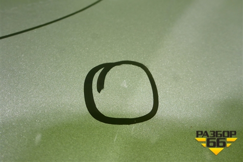 Крыло переднее правое (до 2023г) (5035052600C15) для Geely Coolray с 2019-2025г (Кулрей)