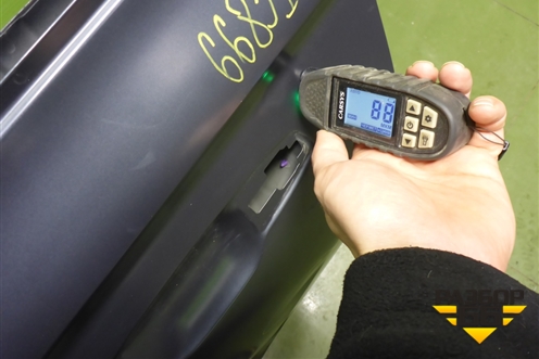 Дверь задняя левая (5081068500C15) для Geely Monjaro с 2021г (Монджаро)