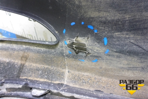 Бампер задний (седан после 2014г) (866114L500) для Hyundai Solaris с 2010-2016г (Солярис)