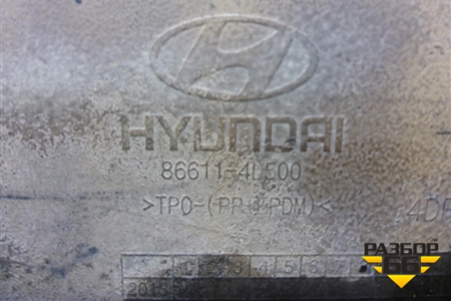 Бампер задний (седан после 2014г) (866114L500) для Hyundai Solaris с 2010-2016г (Солярис)
