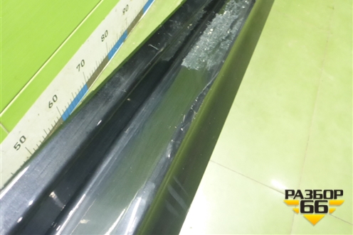 Накладка на порог наружная левая (М-Пакет) (51778069983) для BMW X7 G07 с 2018г (Х7 Г07)