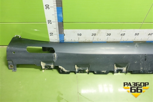 Накладка на порог наружная левая (М-Пакет) (51778069983) для BMW X7 G07 с 2018г (Х7 Г07)