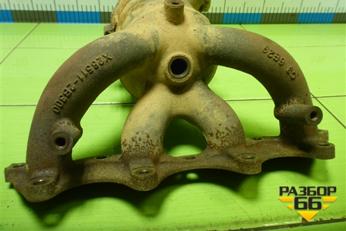 Коллектор выпускной (1.6л G4FC) для Hyundai Solaris с 2010-2016г (Солярис)