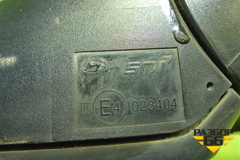 Зеркало правое механическое для Hyundai Solaris с 2010-2016г (Солярис)