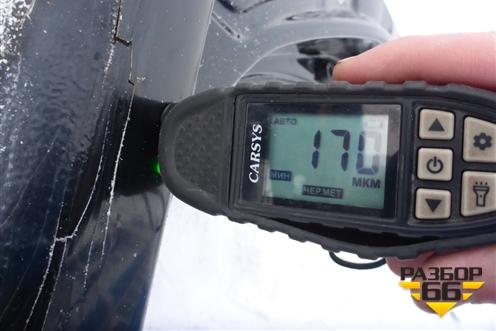 Порог со стойкой правый для Hyundai Solaris с 2010-2016г (Солярис)