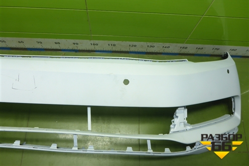 Бампер передний (под парктроник новый не оригинал) (3G0807221A) для Volkswagen Passat [B8] 2014-2024г (Пассат Б8)