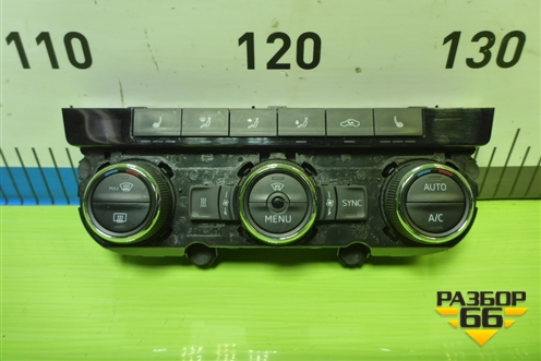 Модуль управления климатической установкой (5E0907044AH) для Skoda Octavia (A7) с 2013г (Октавия)