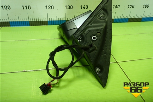 Зеркало левое электрическое (9 контактов) для Skoda Octavia (A7) с 2013г (Октавия)