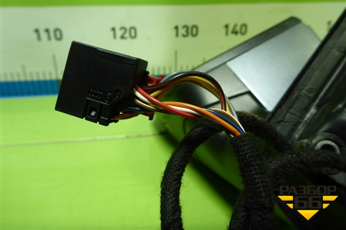 Зеркало левое электрическое (9 контактов) для Skoda Octavia (A7) с 2013г (Октавия)