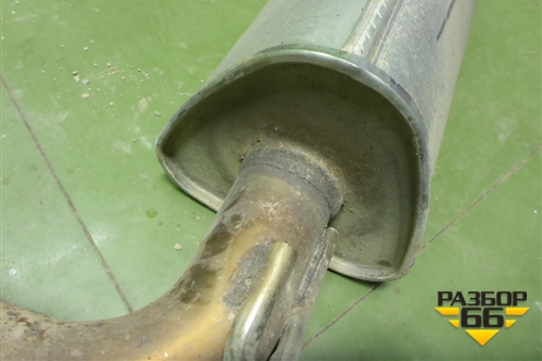 Глушитель (1.4л CZD) (5Q5253611AB) для Skoda Octavia (A7) с 2013г (Октавия)