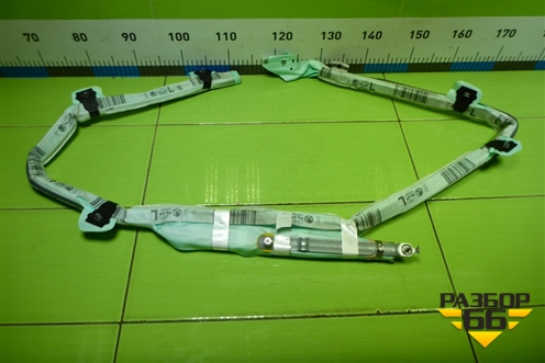 Подушка безопасности боковая шторка левая (лифтбек) (5E0880741) для Skoda Octavia (A7) с 2013г (Октавия)