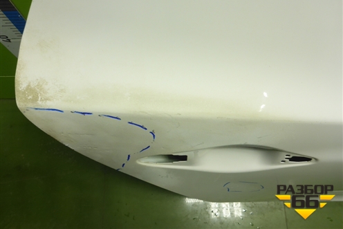 Дверь задняя правая (под накладку) (770042Y011) для Hyundai ix 35 с 2010г (Ай икс 35)