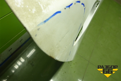 Дверь задняя правая (под накладку) (770042Y011) для Hyundai ix 35 с 2010г (Ай икс 35)