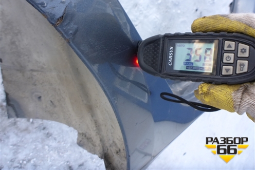 Порог со стойкой правый (лифтбек) для Skoda Octavia (A7) с 2013г (Октавия)