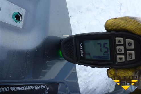 Порог со стойкой правый (лифтбек) для Skoda Octavia (A7) с 2013г (Октавия)