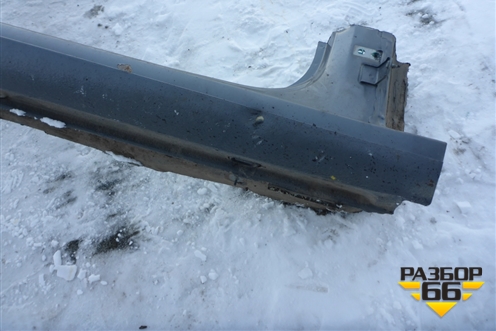 Порог со стойкой правый (лифтбек) для Skoda Octavia (A7) с 2013г (Октавия)