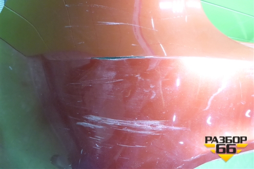 Бампер задний (до 2015г седан) (866114Y000) для Kia Rio с 2011-2016г (Рио 3)