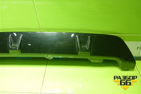 Накладка заднего бампера (на юбку M-пакет) (51128089547) для BMW X5 G05 с 2018г (Х5 Г05)