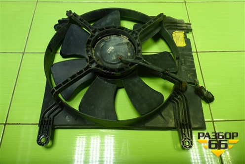 Вентилятор охлаждения радиатора для Chevrolet Lanos с 2004г (Ланос)