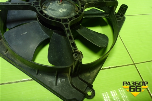 Вентилятор охлаждения радиатора для Chevrolet Lanos с 2004г (Ланос)