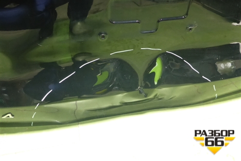 Дверь багажника без стекла (552001121AA) для Chery Tiggo 4 с 2017г (Тиго 4)