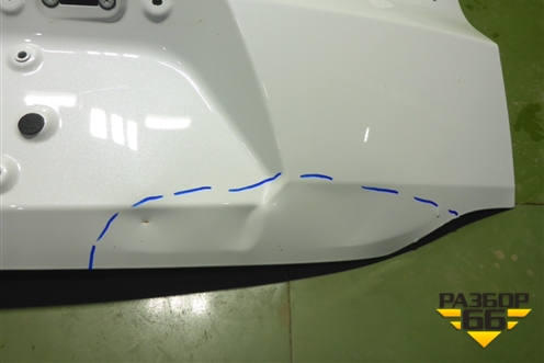 Дверь багажника без стекла (J686301701DY) для Chery Tiggo 4 Pro с 2020-2025г (Тиго 4 Про)