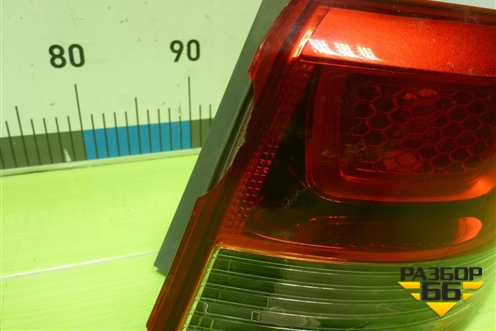 Фонарь задний наружный правый (после 2020г галоген) (924024X500) для Kia Rio с 2011-2016г (Рио 3)