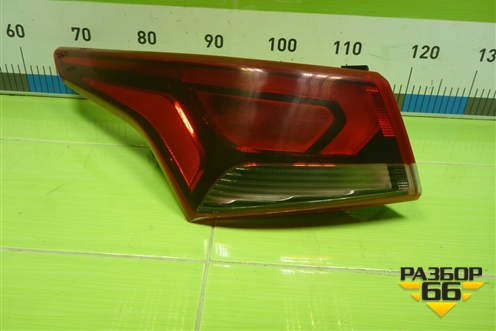 Фонарь задний наружный левый (галоген) (92401H5000 92401H5000) для Hyundai Solaris с 2017г (Солярис)