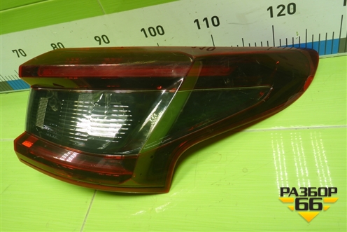 Фонарь задний наружный правый (после 2017г) (26550HV00A) для Nissan Qashqai (J11E) с 2013г (Кашкай)