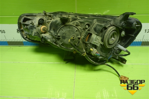 Фара правая (галоген, не оригинал) для Mitsubishi Lancer-X с 2007г (Лансер)